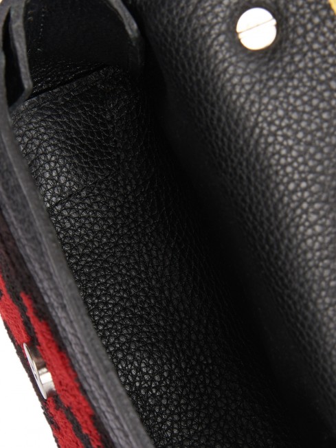 Шелковая (Бахмаль) Сумочка RUBRA SYNCTA! (Бордовая синкопа) Bebe_RUBRA SYNCTA!